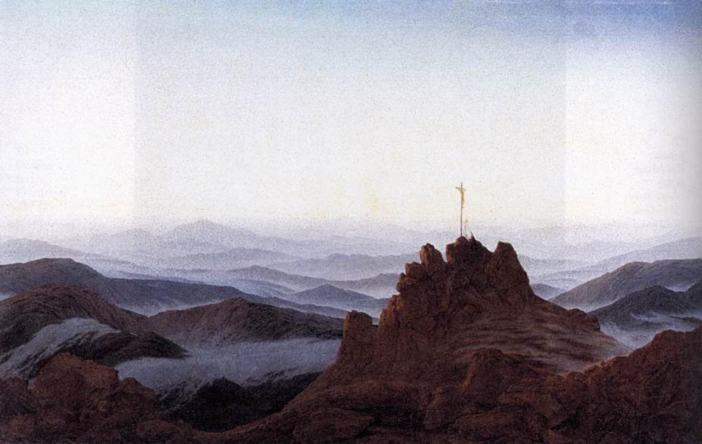 Caspar David Friedrich Morning in the Riesengebirge